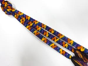 正絹　夏手組帯締め